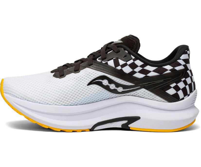 Saucony Axon Women's Running Shoes White / Black | AU 087OKIR